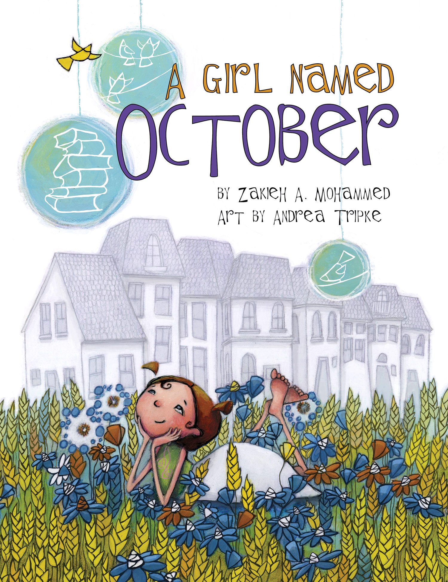 A Girl Named October - Andrea Tripke Illustration